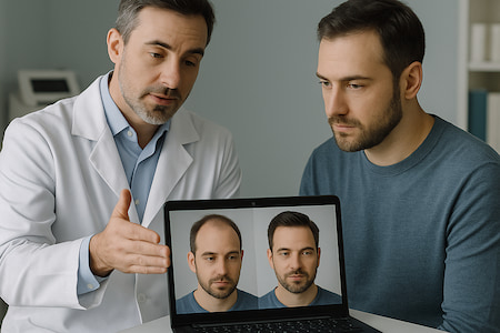 AI-Powered Hair Simulation: A New Era for Clinics